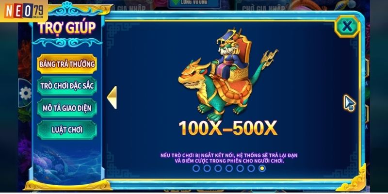 Boss Long Vương xuất hiện trong Dragon Fishing NEO79