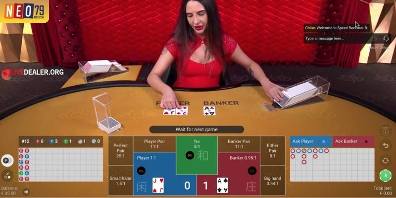 Chuỗi kết quả trong bài Baccarat chỉ mang tính tham khảo