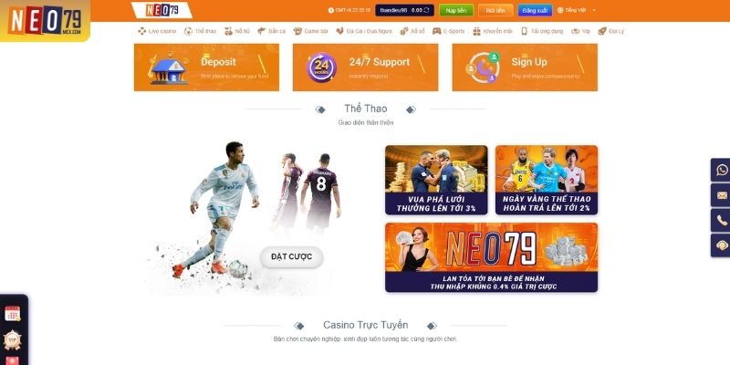 Hệ thống liên hệ NEO79 hoạt động 24/7, phản hồi giờ cao điểm