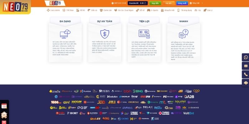 NEO79 Có Thật Sự Uy Tín