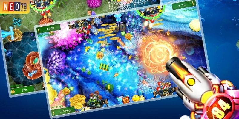 Vũ khí bắn cá phát huy hiệu quả khi dùng đúng thời điểm